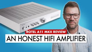 A GREAT AMPLIFIER to Get Started in HIFI  ROTEL A11 MKII Review