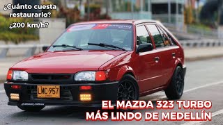 MAZDA 323 Turbo | El más bonito de Medellín ‍