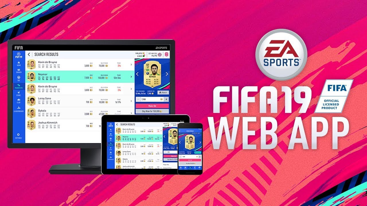 FIFA 19 WEB APP!! Opening Packs and Assembling my STARTER SQUAD!!