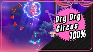 SMBW: Bowser's Test - Dry Dry Circus 100%