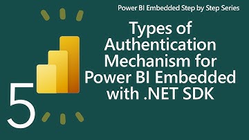 Types of Authentication Mechanism for Power BI Embedded with ASP.NET SDK | Part 5