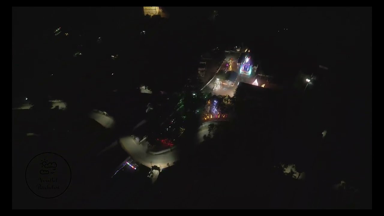 Christmas Magic from the Sky: Enchanting Drone Views of Holiday Lights 🎅🎄✨ Merry Christmas !