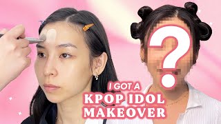 i got a k pop makeover in korea