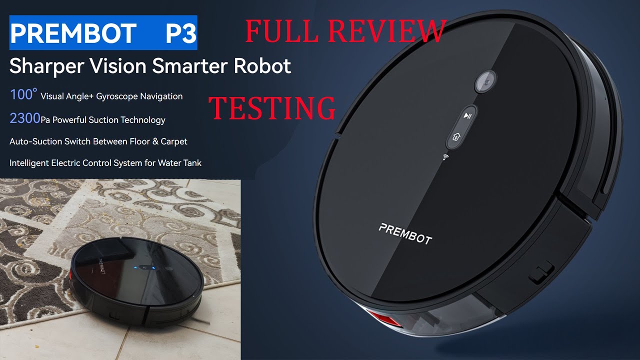 PREMBOT P3 Robot Vacuum And Mopping Cleaner YouTube