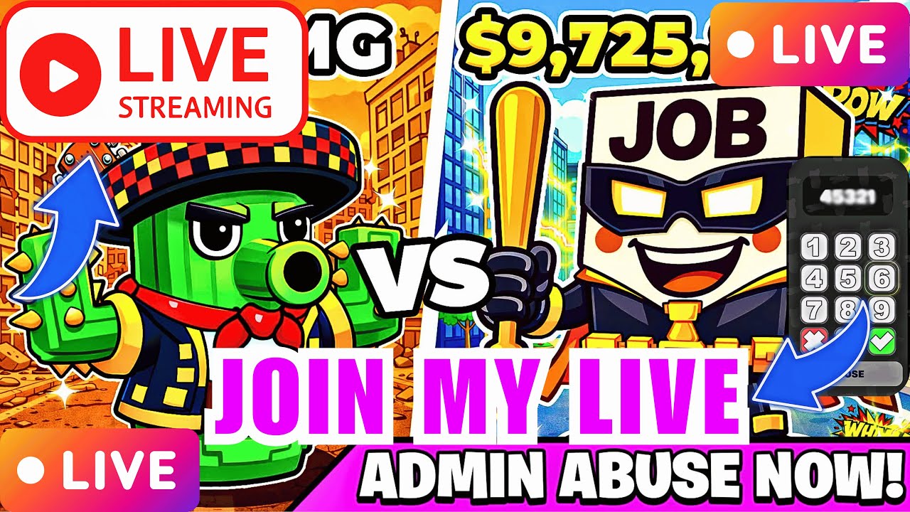 🔴 Fruits vs brainrots New Admin Abuse