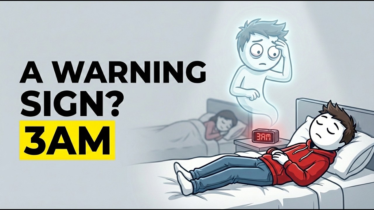 Почему ваш мозг будит вас в 3 часа ночи (Психология ночных размышлений)
