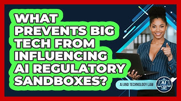 What Prevents Big Tech From Influencing AI Regulatory Sandboxes? - AI and Technology Law