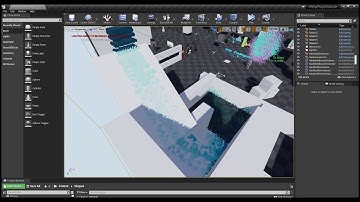 UNREAL Fake fluid simulation with PBD