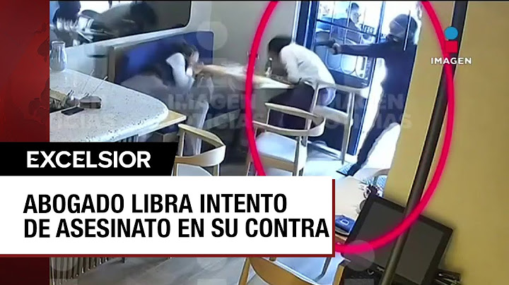 Así intentaron matar a un abogado que estaba en un restaurante de la Roma, CDMX