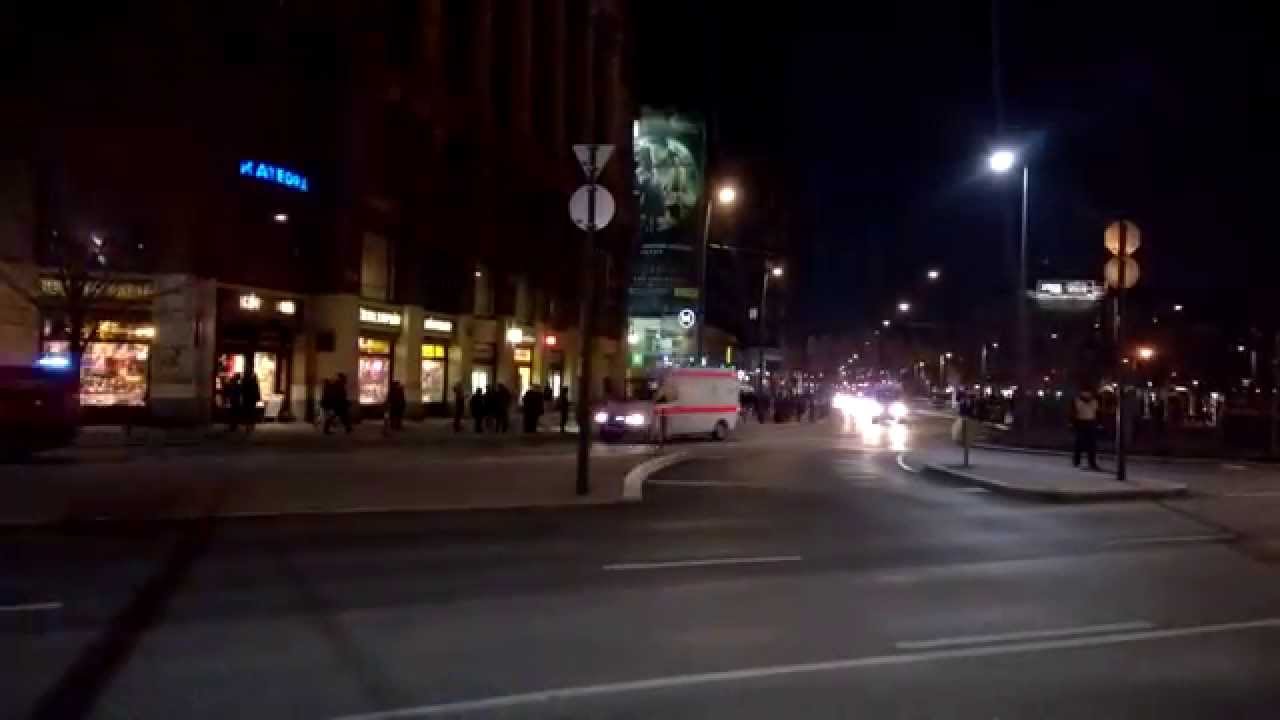 Angela Merkel motorcade in Budapest