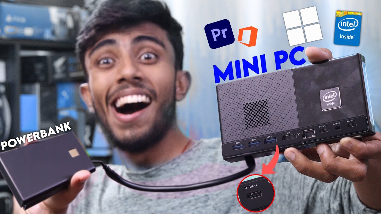 I Order Smallest Computer🔥From  That Can Run on PowerBank!🤯Windows  11, 8GB Ram -(Office,Study) 