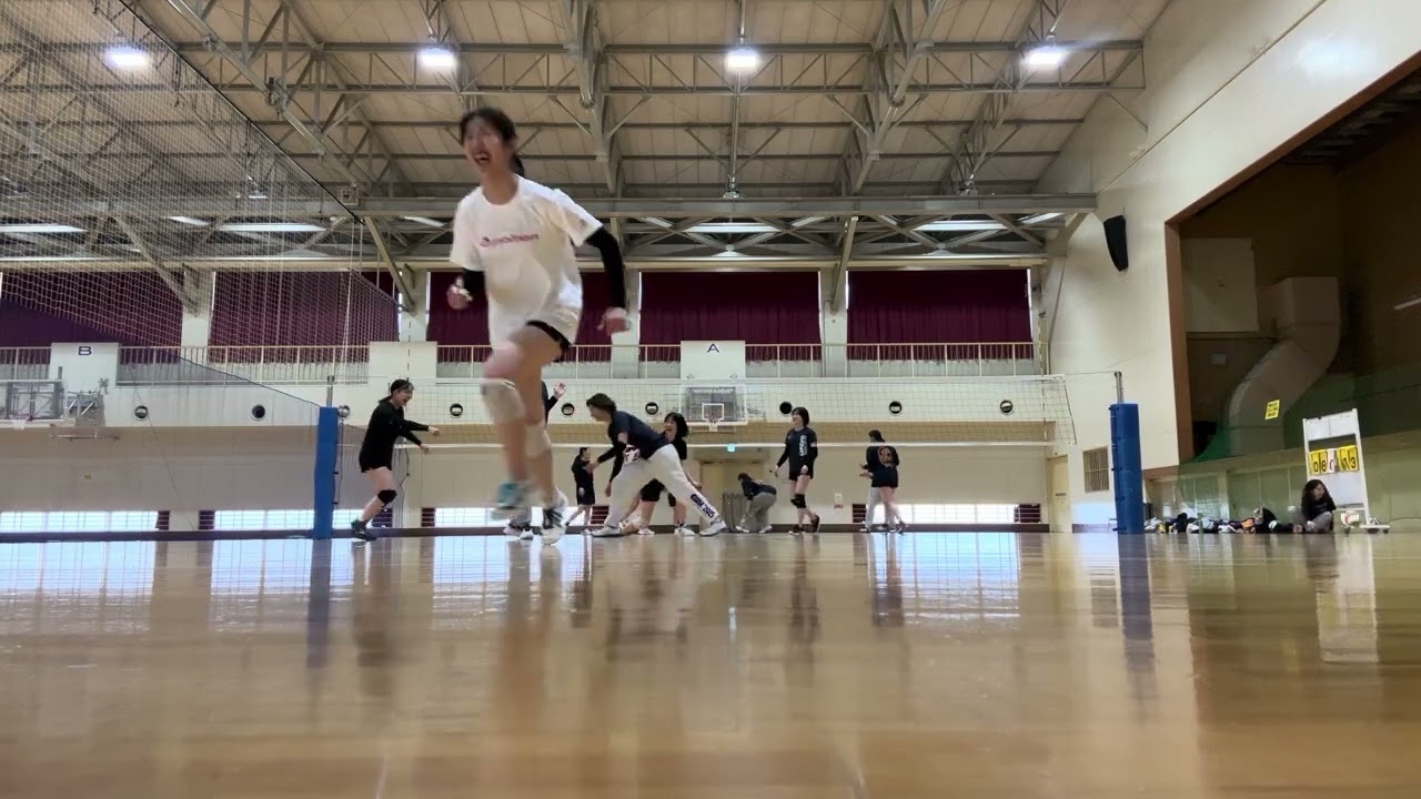 3/2 練習試合vsもるてん2セット目