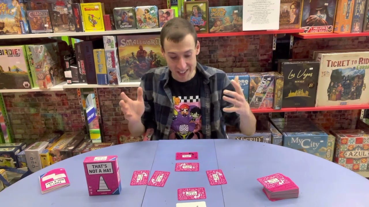 That's Not A Hat - A Play Favorites How-To-Play Review, Video