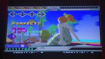 HIGHER (next morning mix) - CHALLENGE - AA#219 (Full Combo) on DDR EXTREME (AC, Japan)