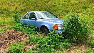 I Found an Abandoned Mercedes Benz w124 Will it Start?