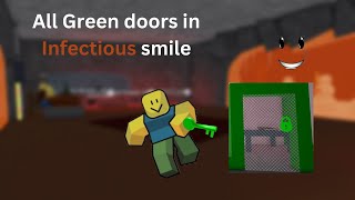 All Green door location - Infectious Smile