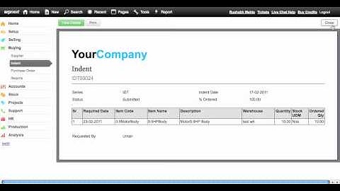 ERPNext Overview - Online, Open Source ERP
