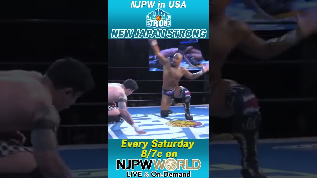Fred Rosser Third Defense NJPW STRONG short