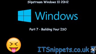 Переход с Windows 10 20H2 на пользовательский ISO. Часть 7. Создание ISO (@youtube,@ytcreators)