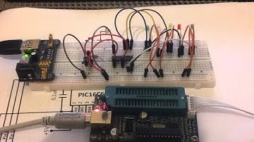 Microcontroller Tutorial #1:PIC16F688 Blinking Led.