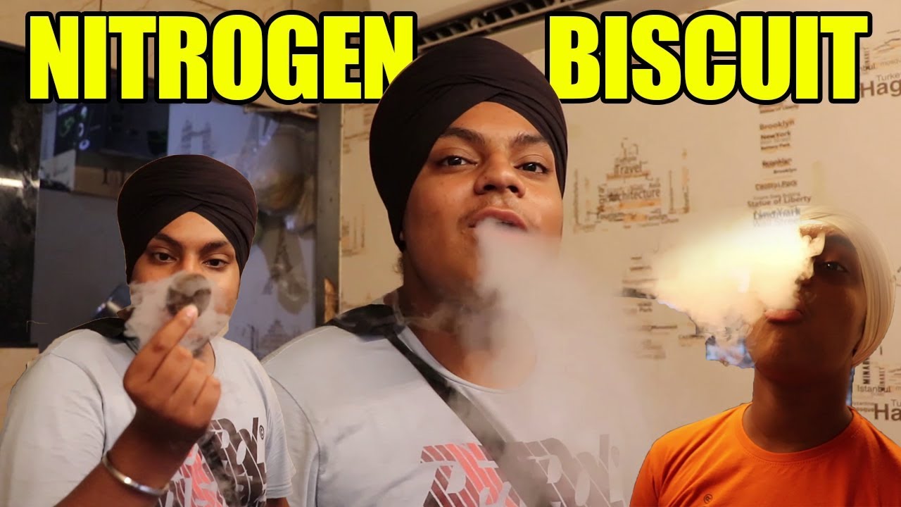 Eating Smoke Biscuit for First Time ! *Brain Freezed* YouTube