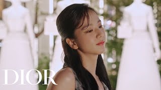 JISOO Visits the 'Lady Dior Celebration' Exhibition