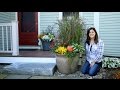 Two Fall Container Ideas // Garden Answer