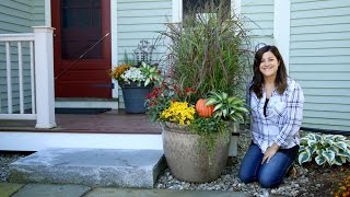 Two Fall Container Ideas // Garden Answer