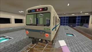Minecraft Part17-01 Real Train Mod-預告片-藍線機廠
