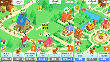 Idle Tree City gameplay
