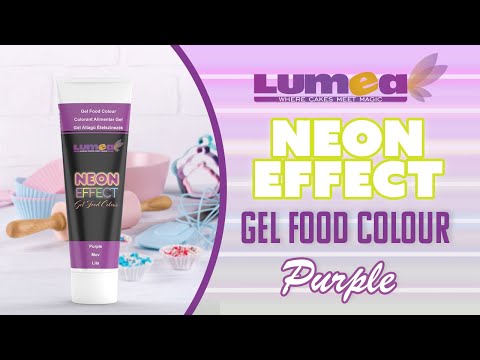 Lumea gel food colour Purple neon 30g