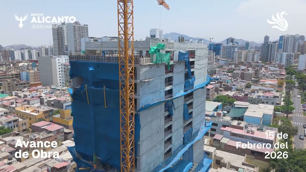 Avance de Obra - Edificio Alicanto 15 de Febrero del 2026