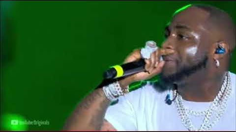 Davido performing JOWO at Afronational Portugal