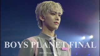 [4K] 230420 Boys Planet Final - RICKY fancam and All digest