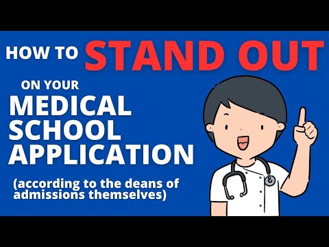 How to STAND OUT on Your Medical School Application | Premed Advice from the Deans of Med Schools