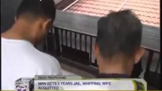 vid1211a - Malaysian gets whipping for drug trafficking June 2013