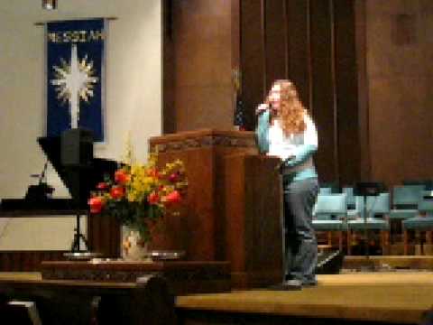 Samantha Knell Singing Humble Me 1-25-09