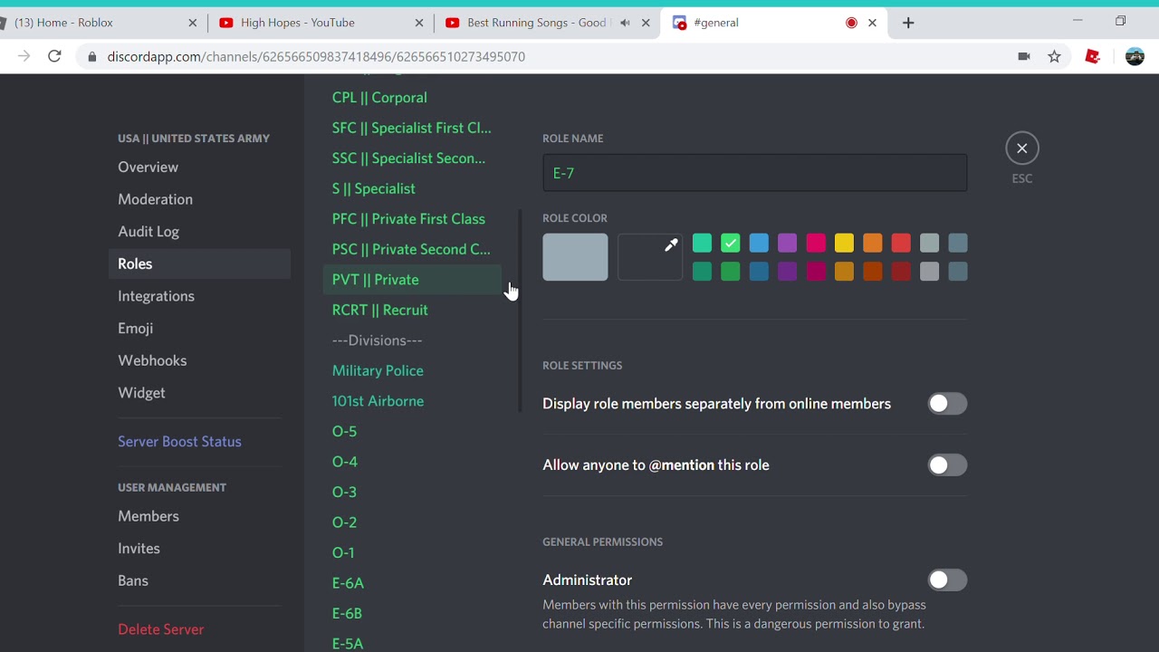 Public Military Discord Servers