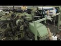 looms machine || how to weaving loom | fabric mnanufacturing process | working Loom Machine
