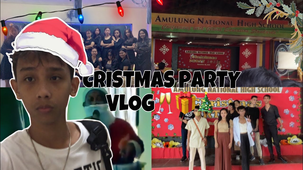 VLOGMAS: MAFIA THEMED CHRISTMAS PARTY VLOG // PINOY CHRISTMAST PARTY ...