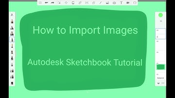How to Import Images - Autodesk Sketchbook Tutorial For Beginners
