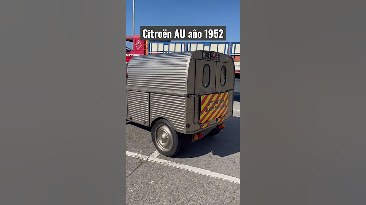 #shortvideo Una Joya sobre ruedas Citroën 2 CV AU año 1952