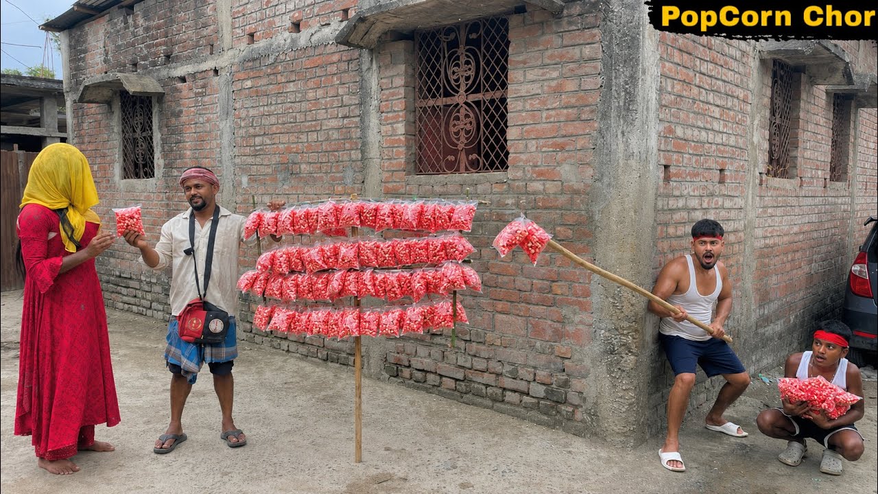 POPCORN CHOR || New Funny Amazing  Comedy Story  Video || Bindas Fun Nonstop