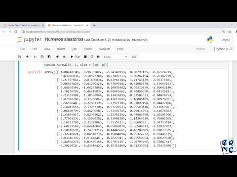 Python para data science - Aula 07 - NumPy: geração de números aleatórios