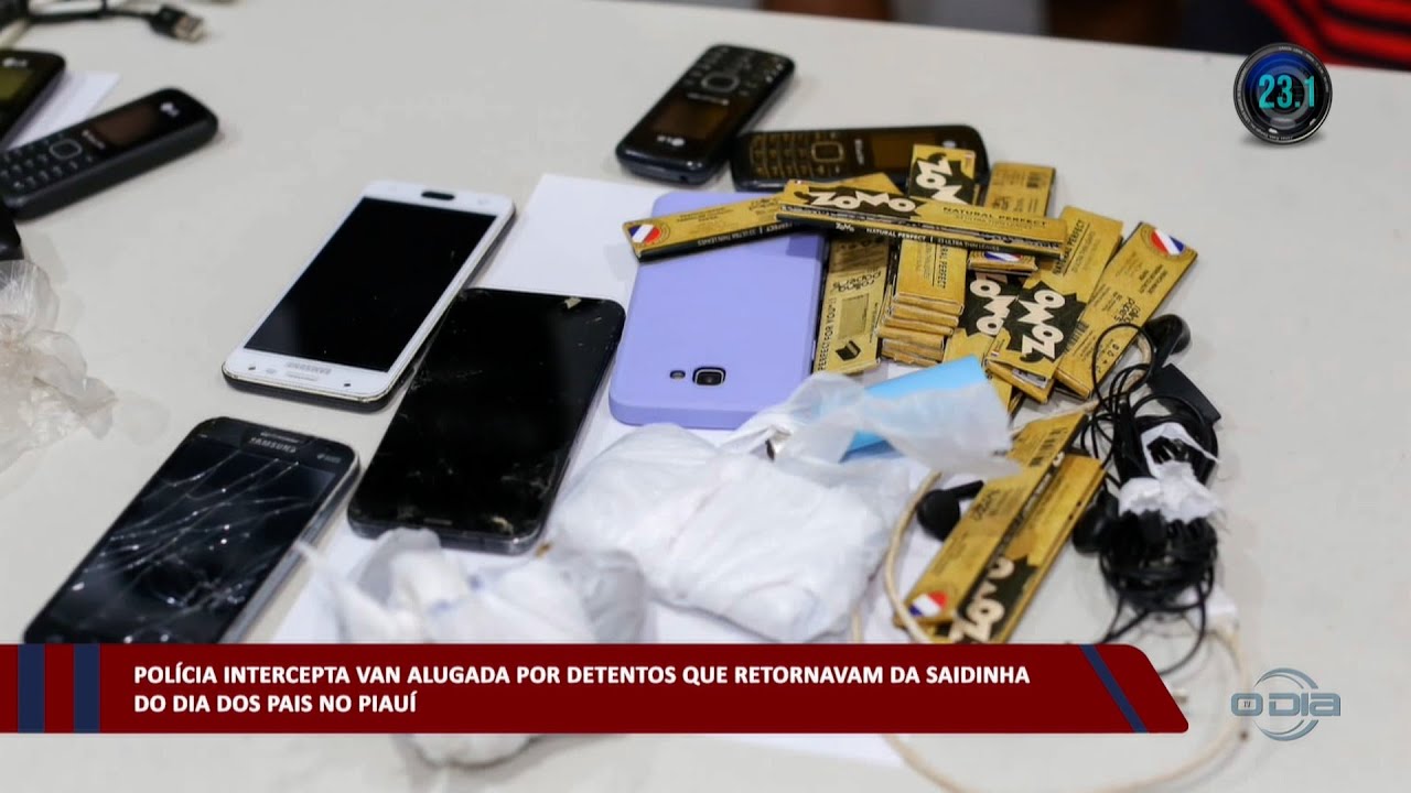 Polícia intercepta van alugada por detentos que retornavam da saidinha dia dos pais  15 08 2023