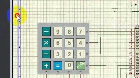 Matrix  Keypad  interfacing with PIC Microcontroller in Proteus [Step by Step]