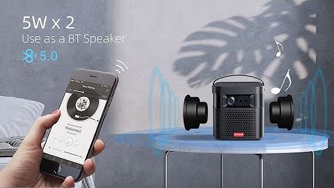 How to switch BYINTEK UFO U70 Pro to Bluetooth speaker mode?