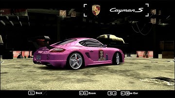 NFSMW 2005: Customization: Porsche Cayman S 