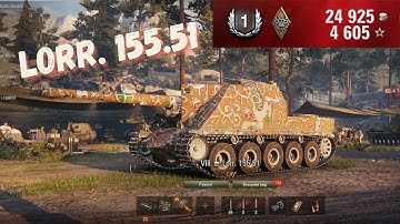LORR. 155 51 WOT REPLAY || Lorraine 155 mm model 1951 SELF-PROPELLED HOVITZER