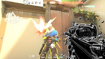 Insane Raze Movement with Operator on Valorant